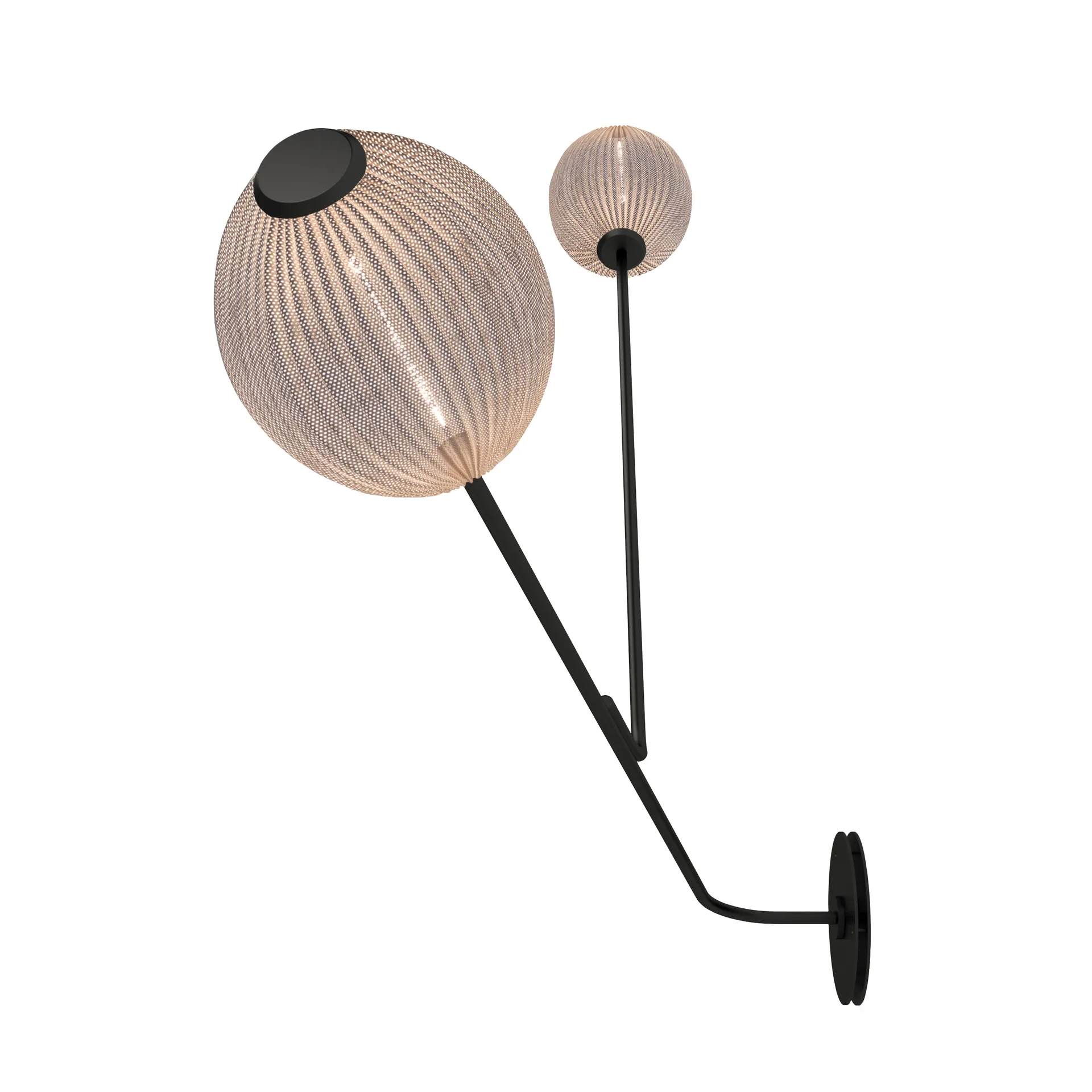 Satellite wall lamp, Cream white-semi matte GUBI