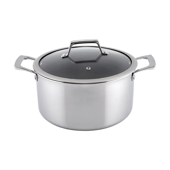 Hâws Santo hybrid coating pot with lid 5.8 L - Stainless steel - Hâws