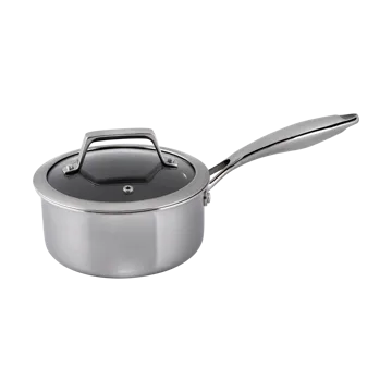 Hâws Santo hybrid coating saucepan with lid 1.5 L - Stainless steel - Hâws