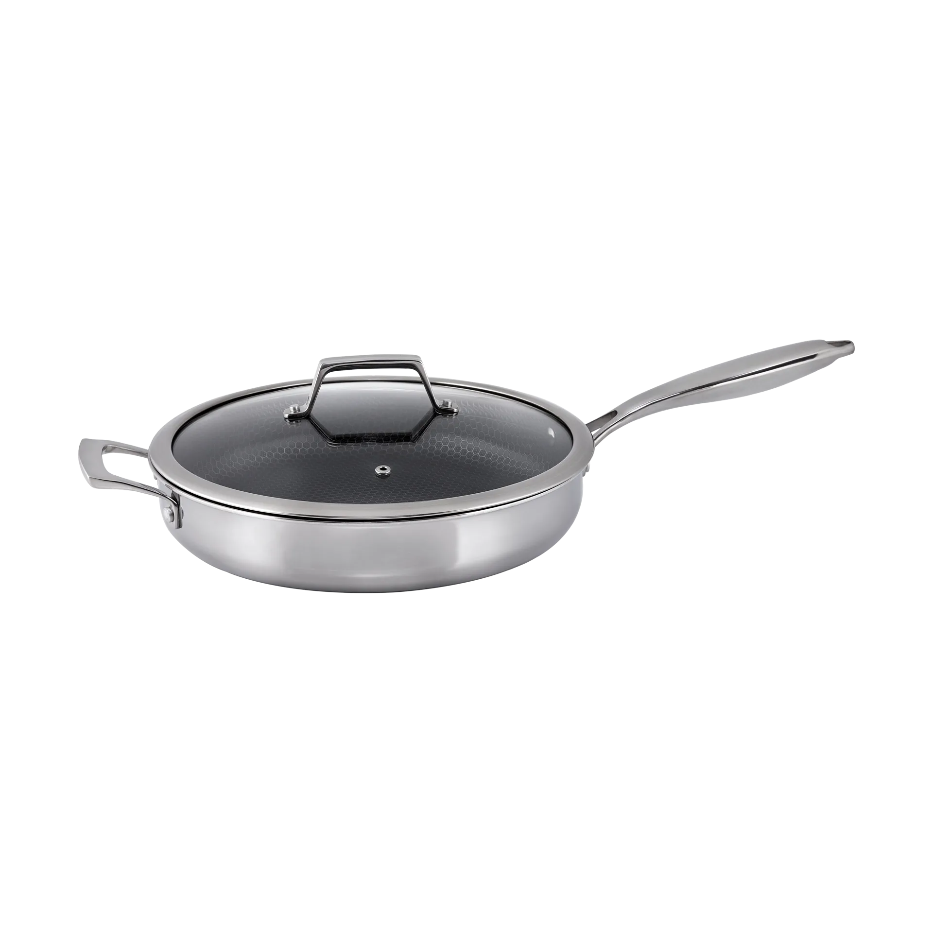 Hâws Santo hybrid coating saucepan with lid, Stainless steel Hâws