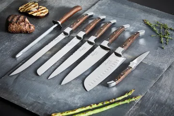 Laguiole By Hâws 7-piece chef's knife set - Wenge - Hâws