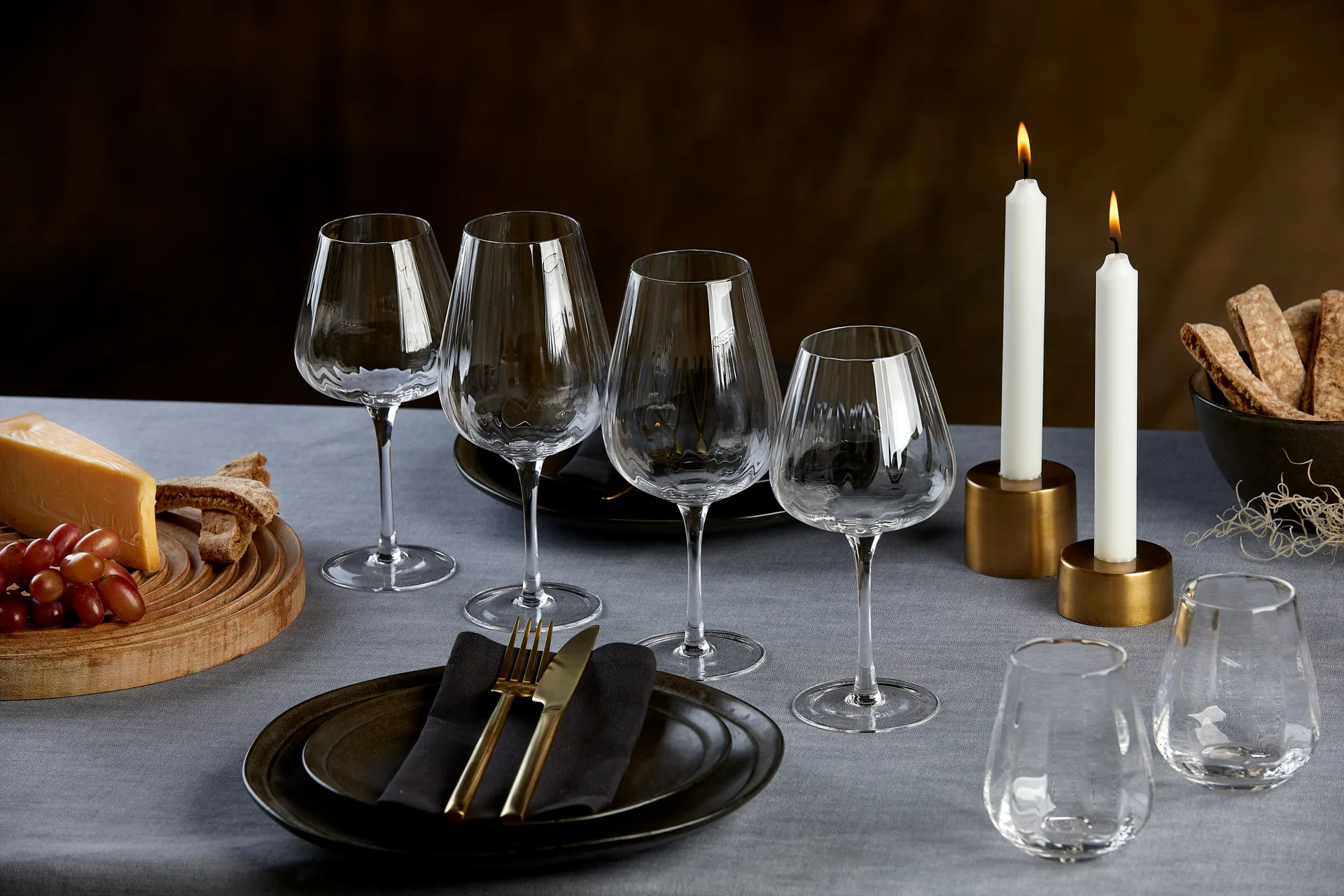 Laguiole by Hâws wine glass 600 ml 6-pack, Waves Hâws