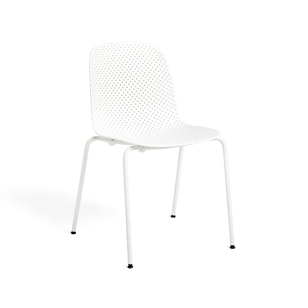 13Eighty chair, Chalk white-grey white HAY