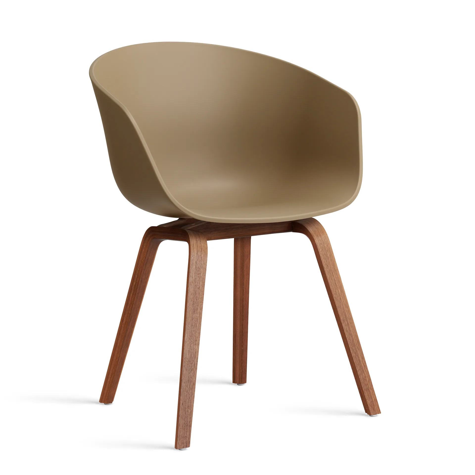About a Chair 22 2.0 chair, Clay-lacquered walnut frame HAY