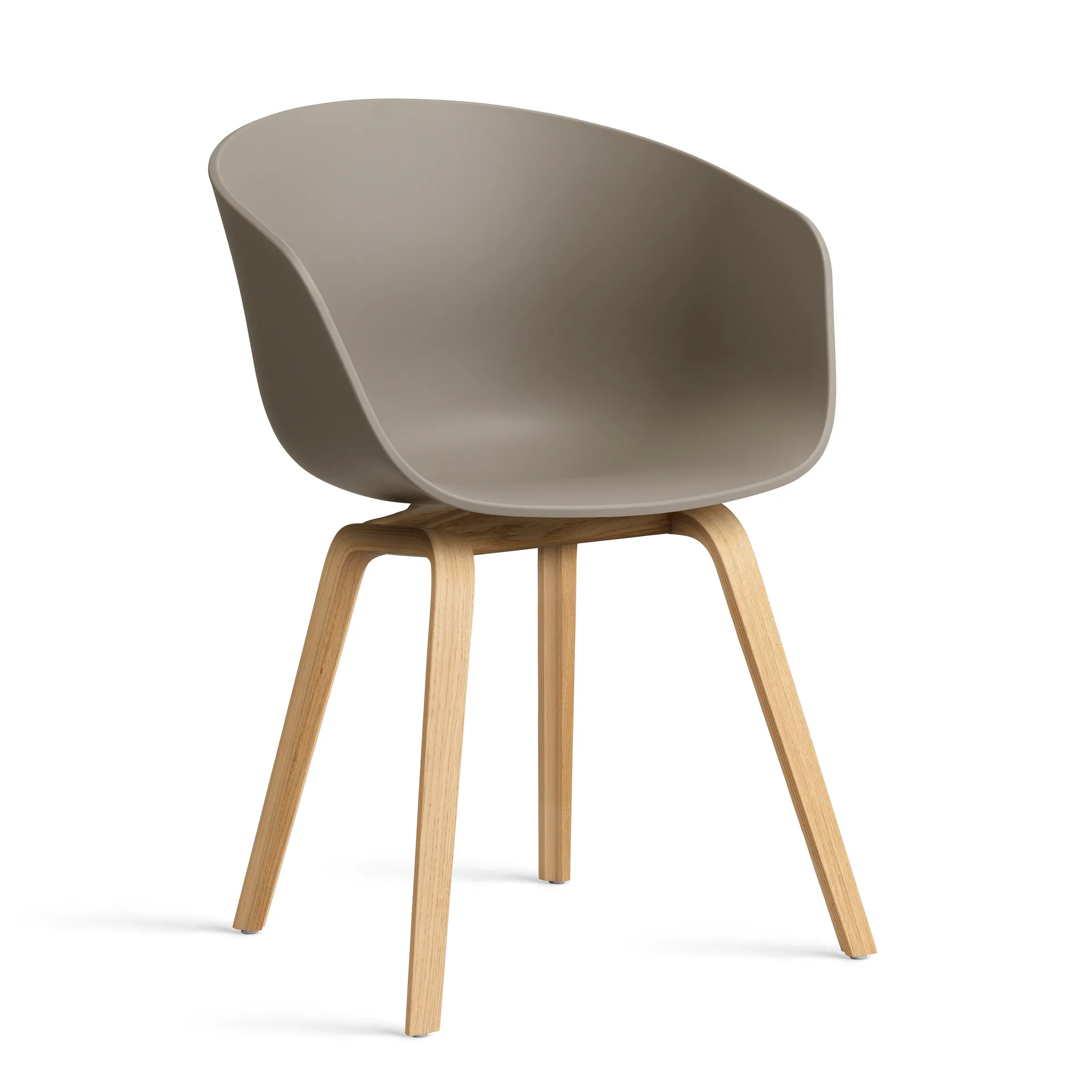 About a Chair 22 2.0 chair, Khaki-lacquered oak frame HAY