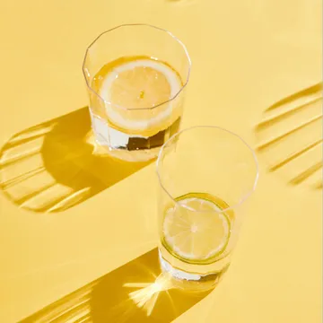 Angle drinking glass - Tall 13 cm - HAY