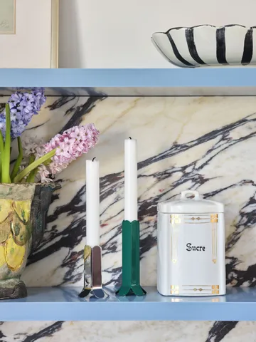 Arcs candle stick 9 cm - Mirror - HAY