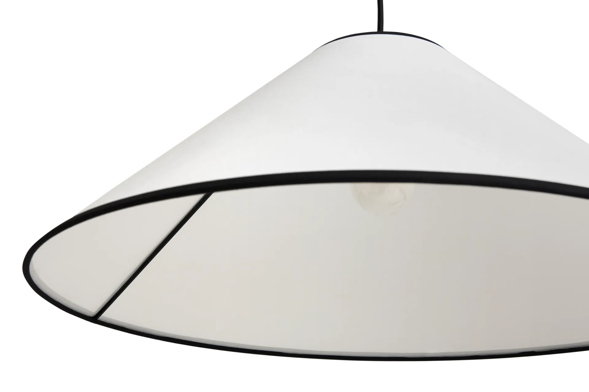 Ava Cone pendant 60 cm, White HAY