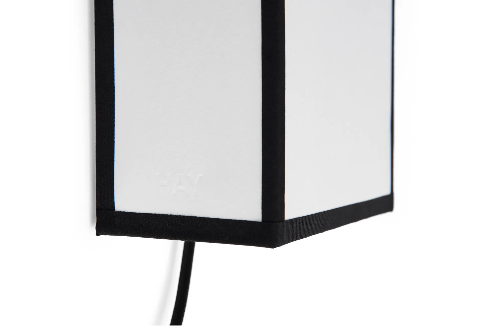 Ava Square wall lamp, White HAY