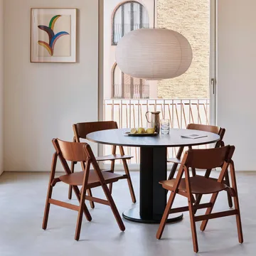 Backflip Chair chair - Bronze lacquered beech - HAY