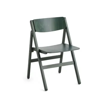 Backflip Chair chair - Cedar green lacquered beech - HAY