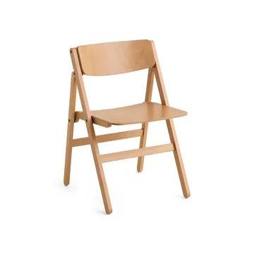 Backflip Chair chair - Golden lacquered beech - HAY
