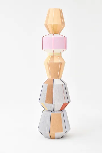 Bonbon Shade lamp shade Ø50 cm - Earth tones - HAY