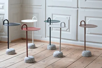 Bowler side table - Beige-granite - HAY