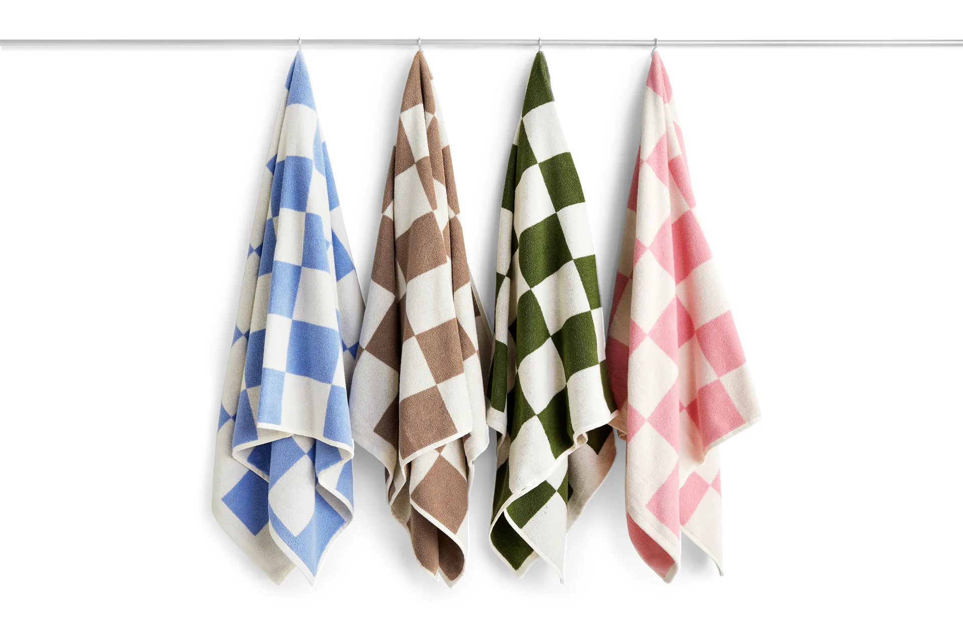 Check bath towel 70x136 cm, Cappuccino HAY