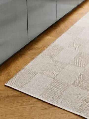 Check rug - Sand, 140x200 cm - HAY