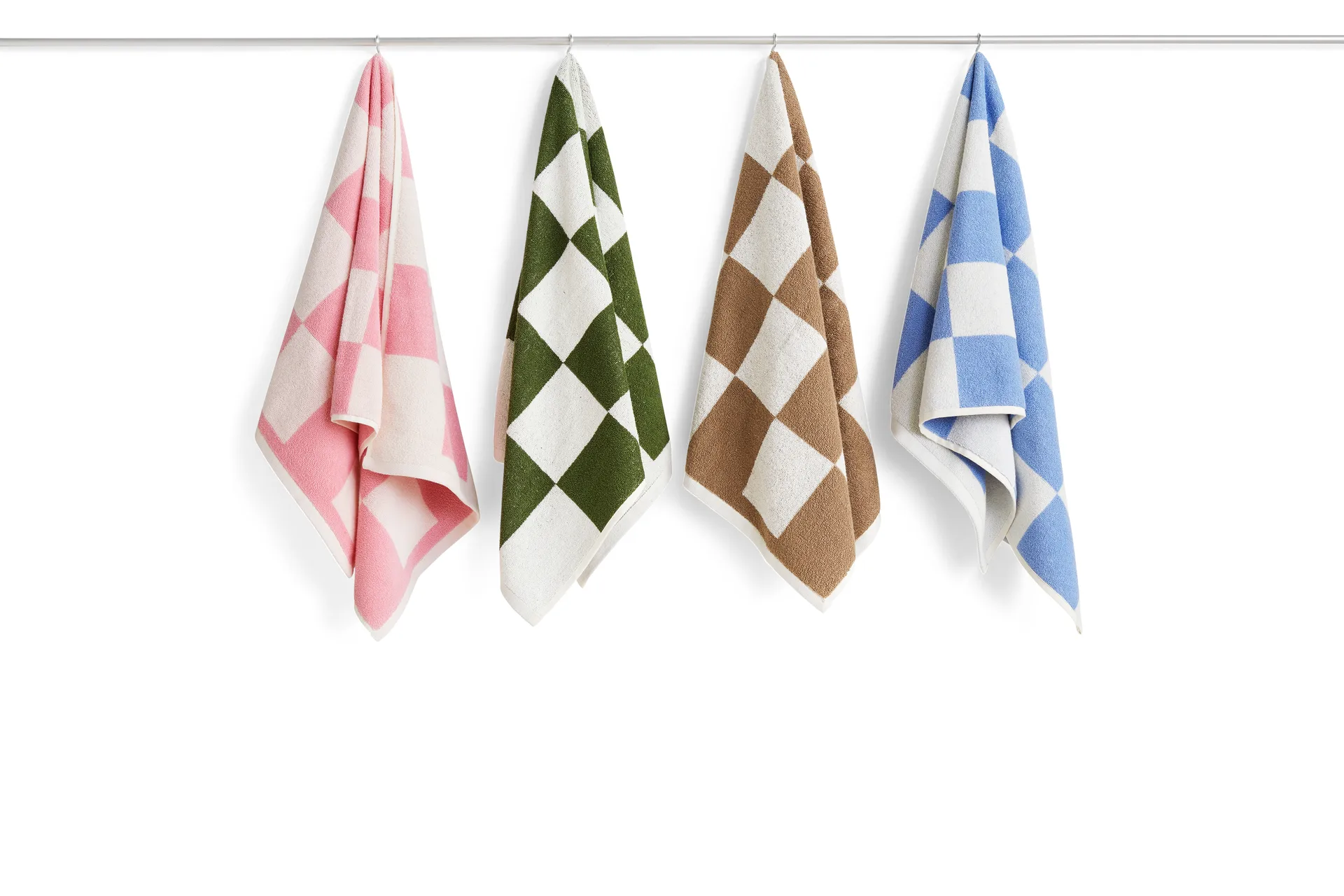 Check towel 50x100 cm, Cappuccino HAY