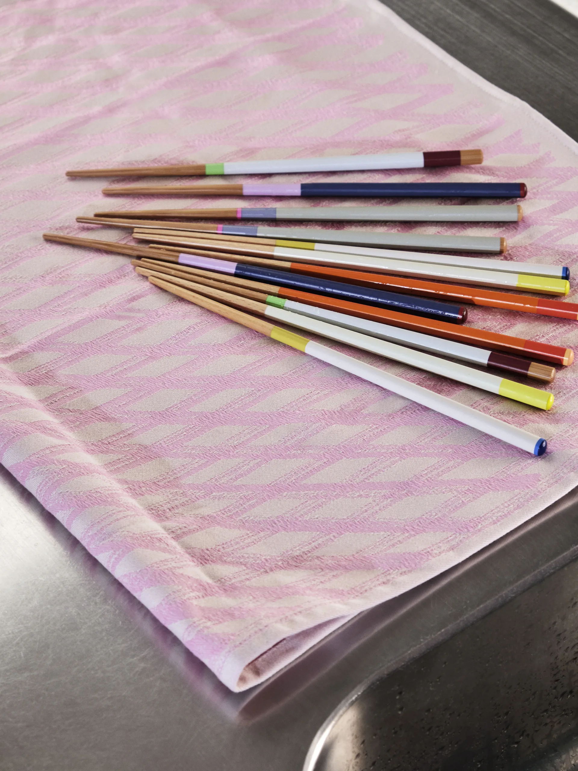 Colour chop sticks 6-pack, Multi HAY