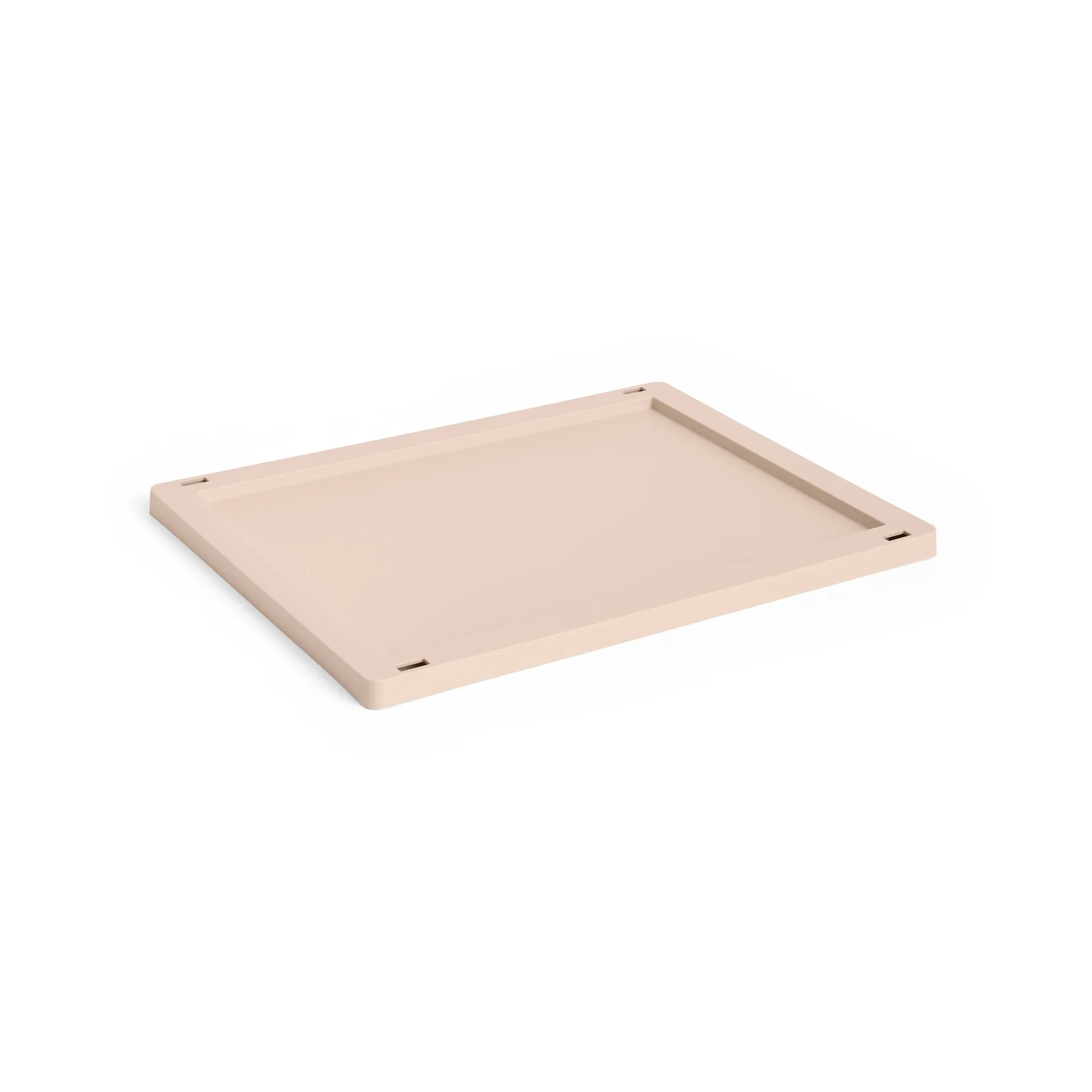 Colour Crate lock plastic medium, Powder HAY