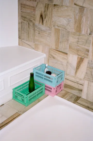 Colour Crate S 17x26.5 cm - Dark mint - HAY