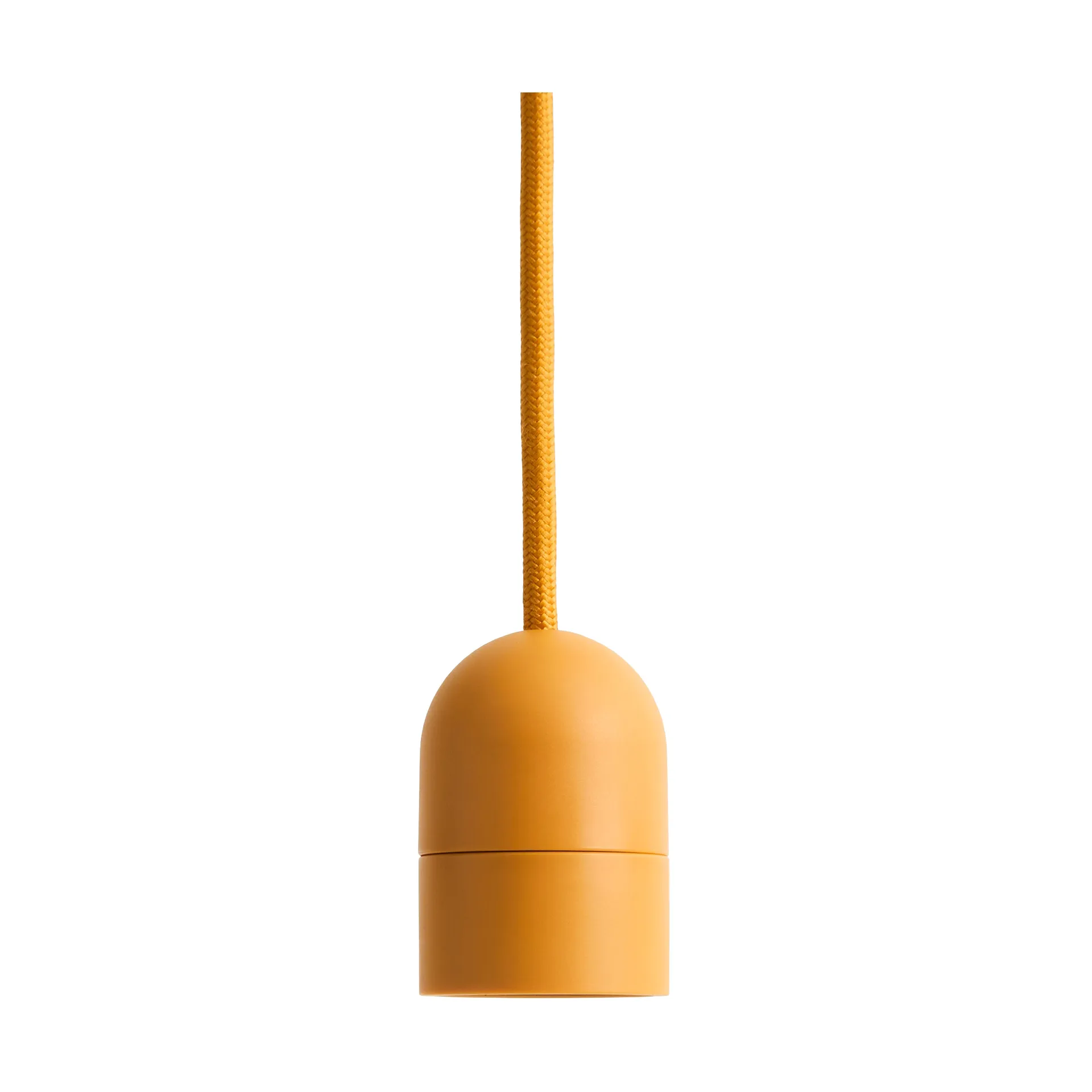 Common Pendant Cord set Ø12 cm, Amber yellow HAY