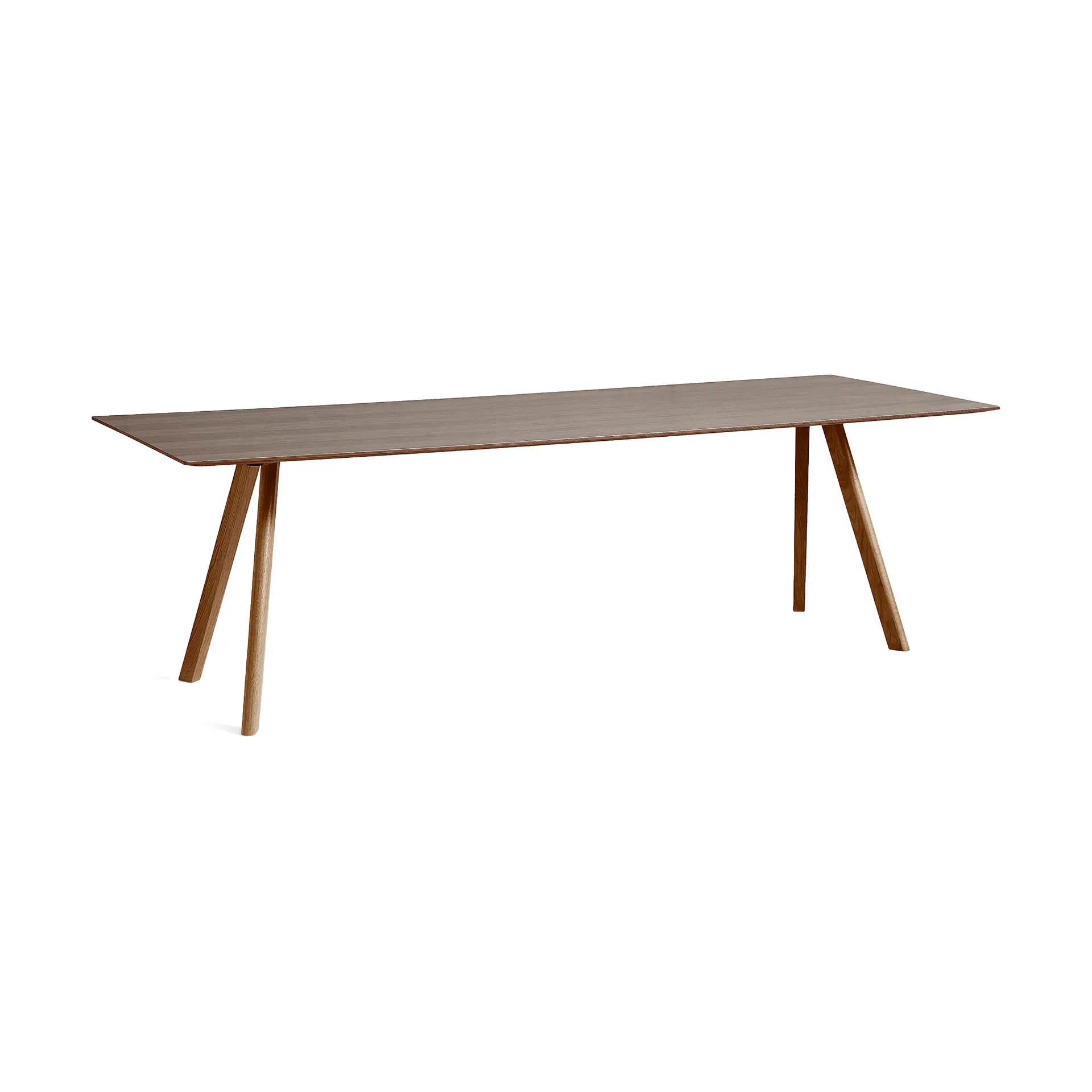 CPH30 2.0 dining table 90x250 cm, Lacquered walnut HAY