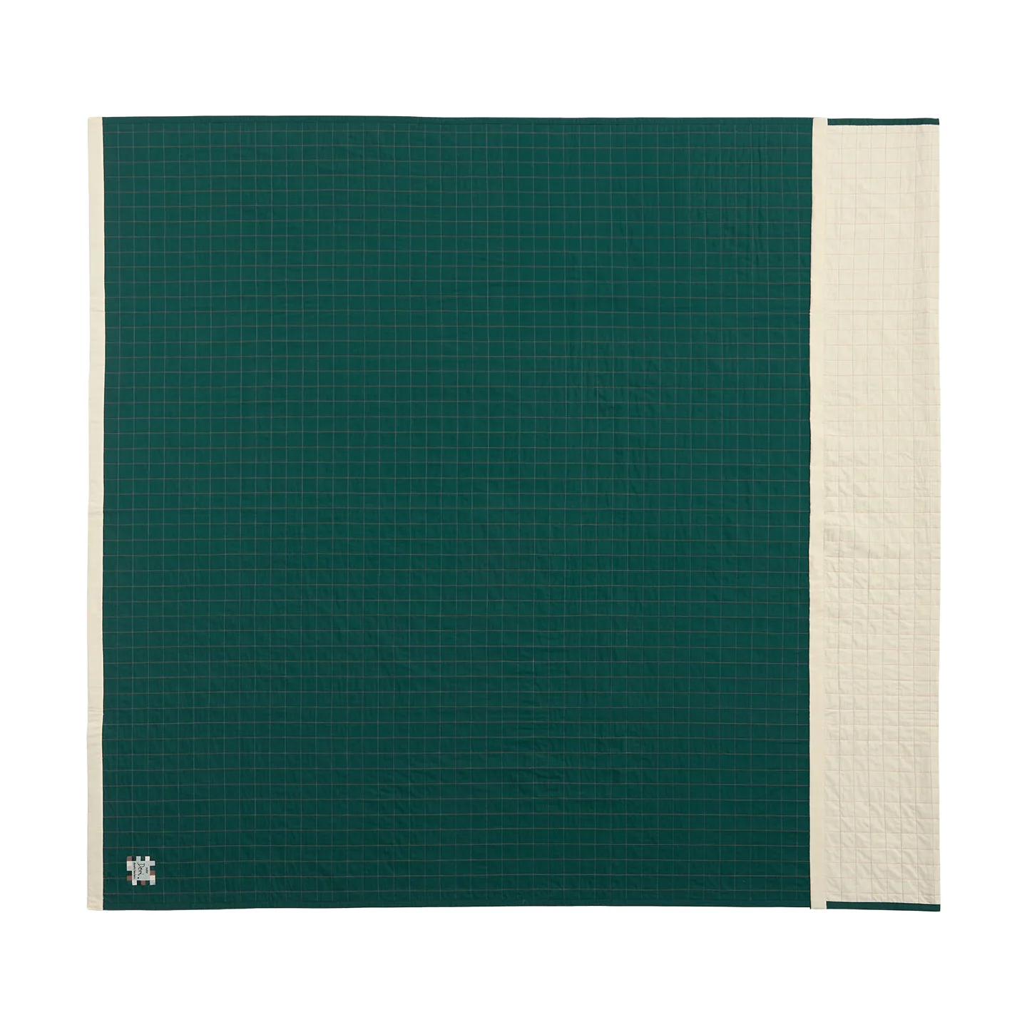 Dori bedspread, Green, 195x245 cm HAY