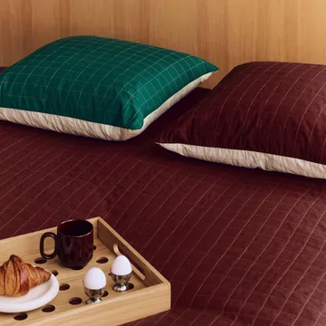 Dori bedspread - Maroon, 195x245 cm - HAY