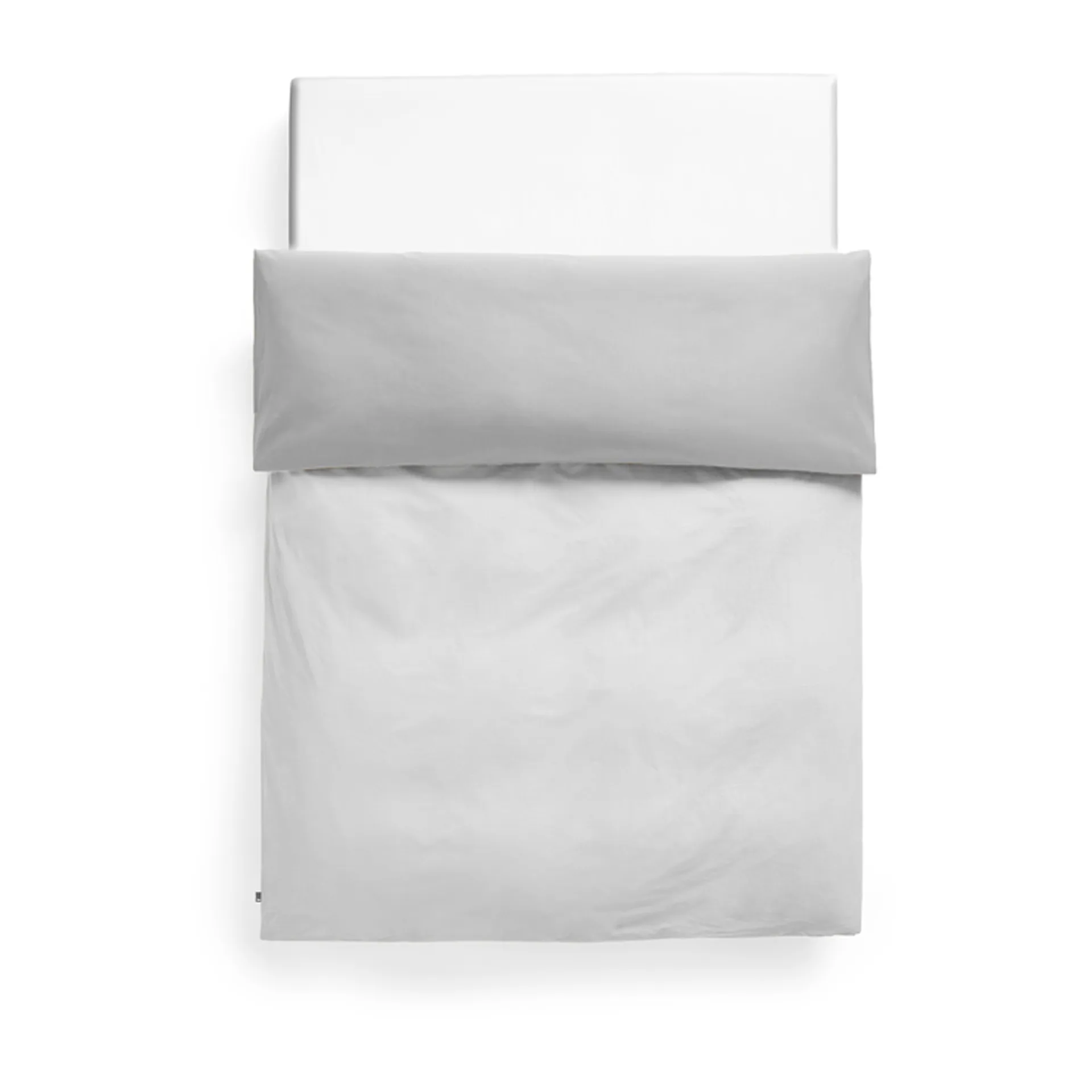 Duo duvet cover 220x220 cm, Grey HAY