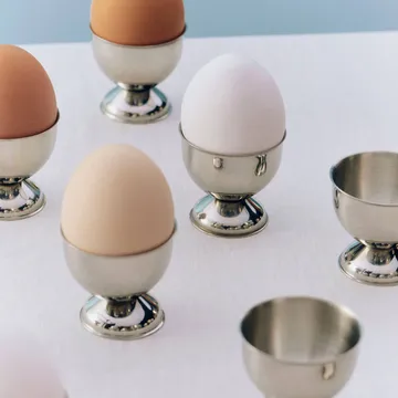 Essential Steel egg cup - Stainless steel, 4.5xØ4.5 cm - HAY