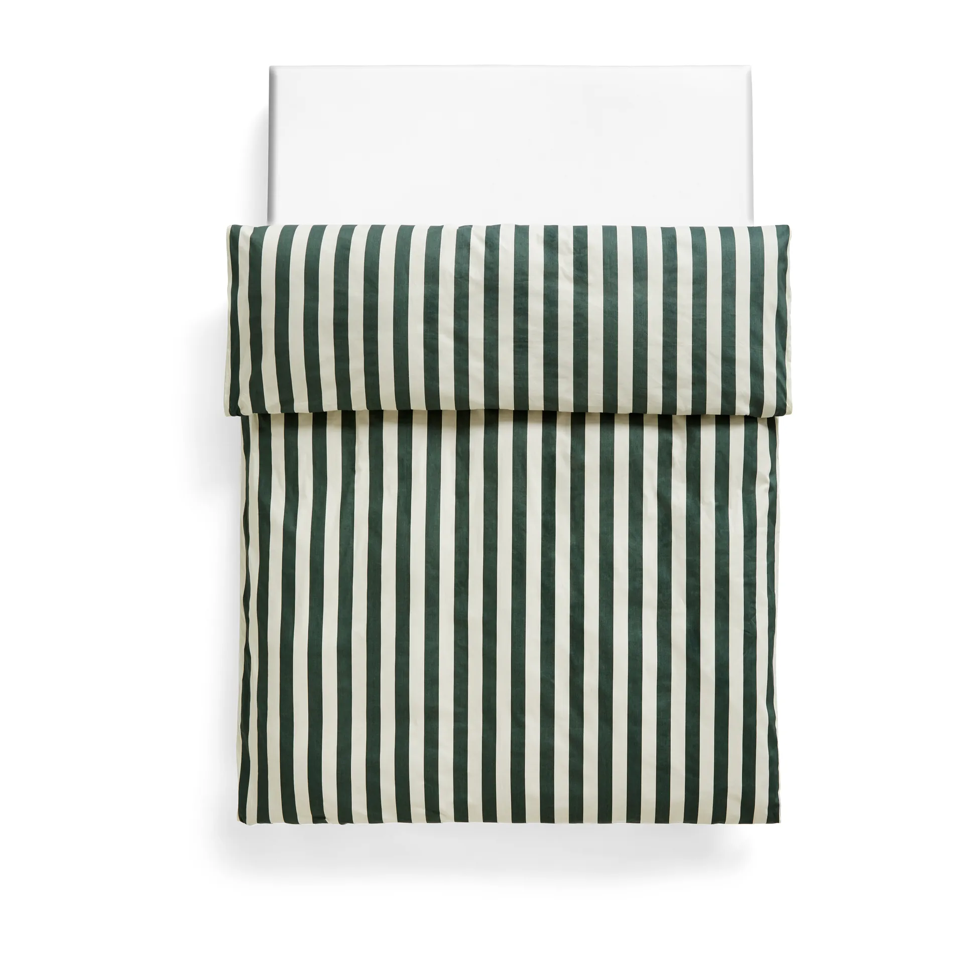 Été duvet cover 220x220 cm, Dark green HAY