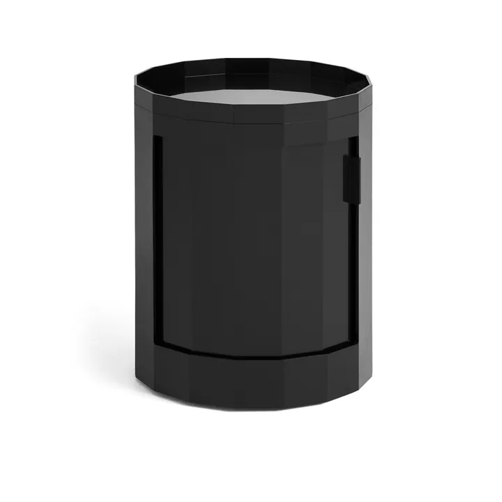 Facet Cabinet 100 side table - Anthracite - HAY