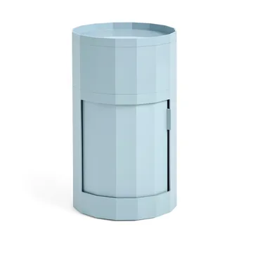 Facet Cabinet 101 side table - Misty blue - HAY