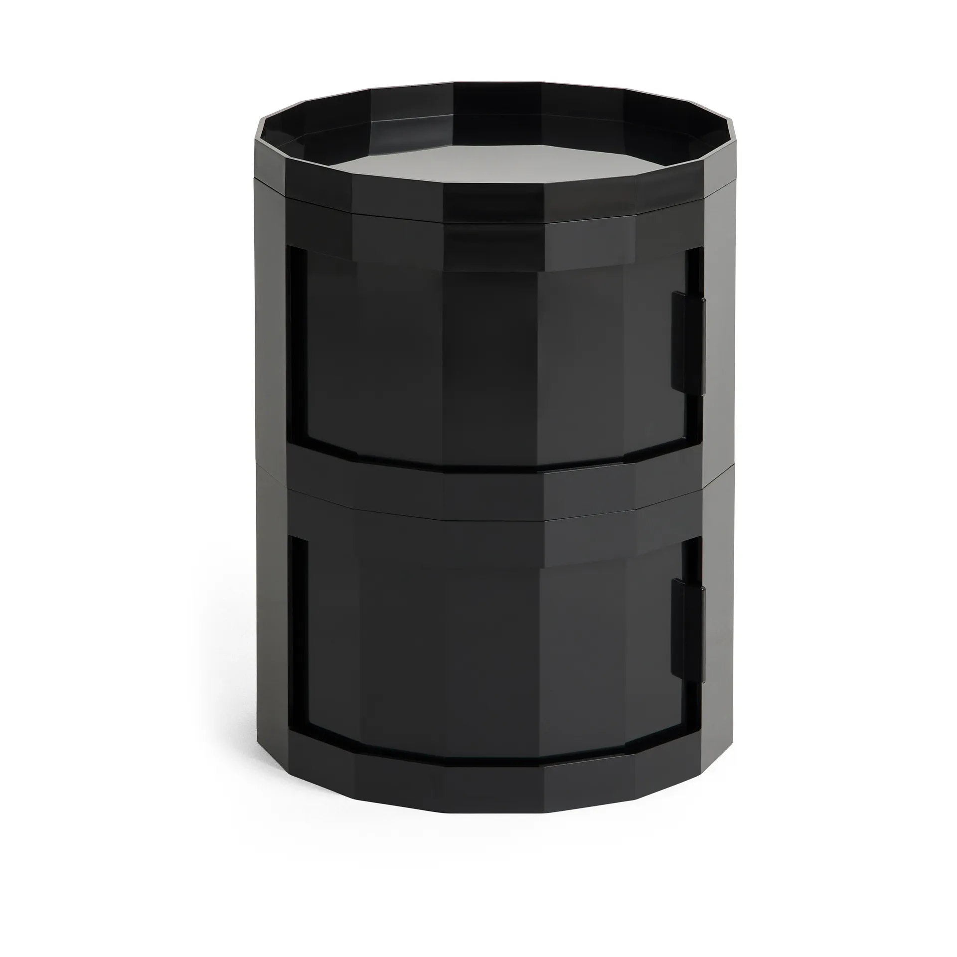 Facet Cabinet 20 side table, Anthracite HAY