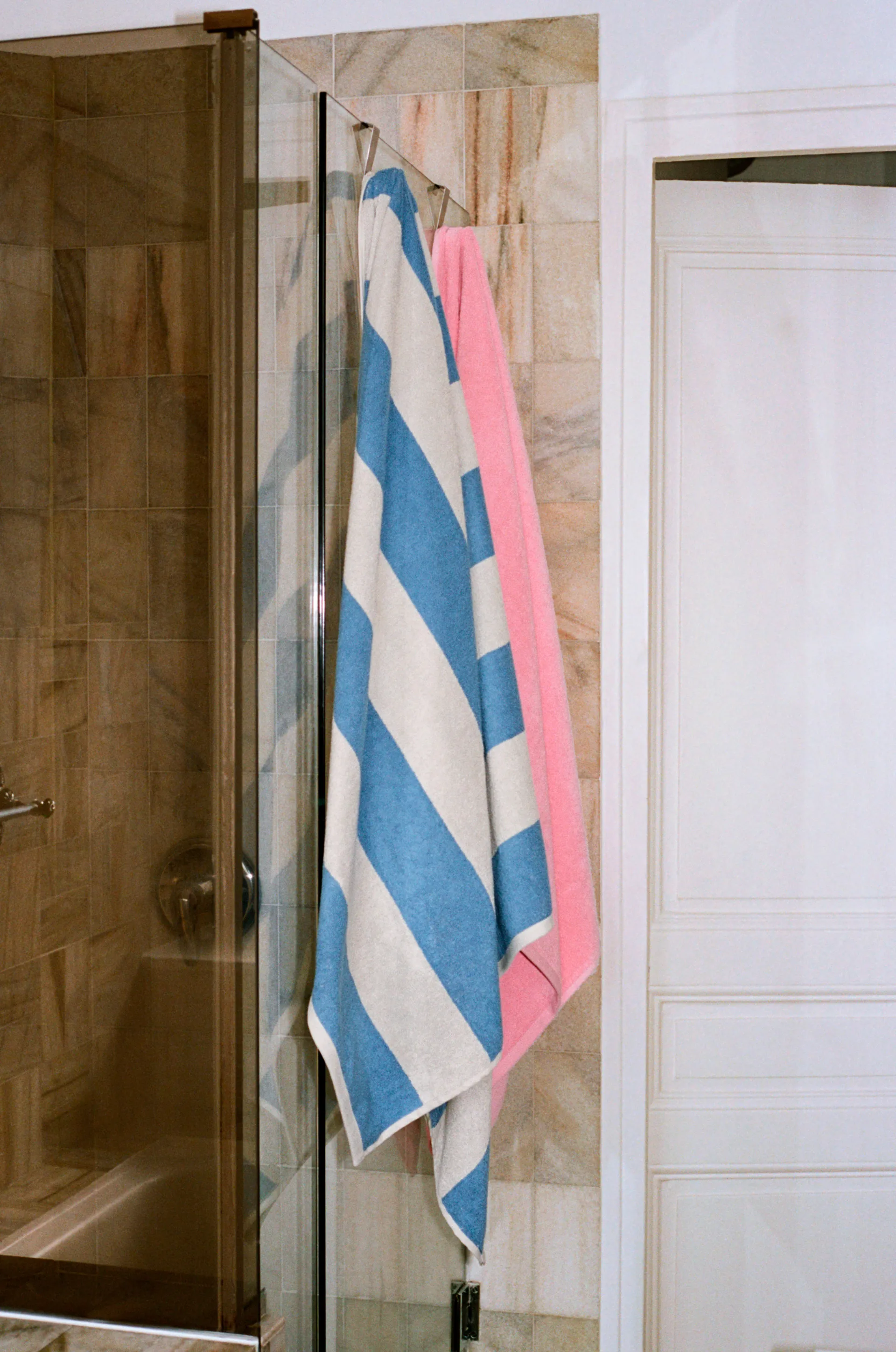 Frotté Stripe towel 50x100 cm, Blue HAY