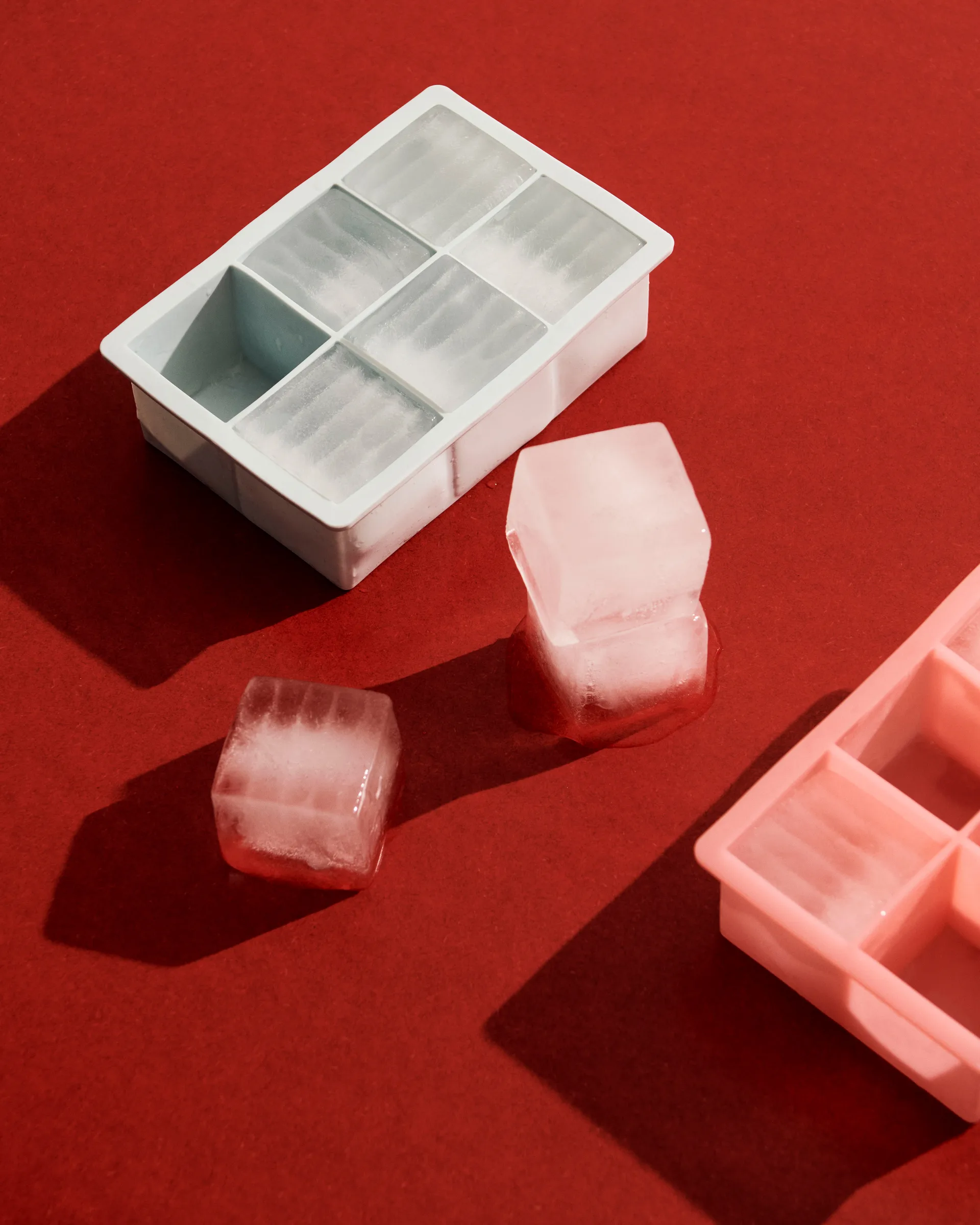 HAY ice cube tray XXL, Ice blue HAY