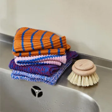 HAY Kitchen Cloth dishcloth 2-pack - melange - HAY