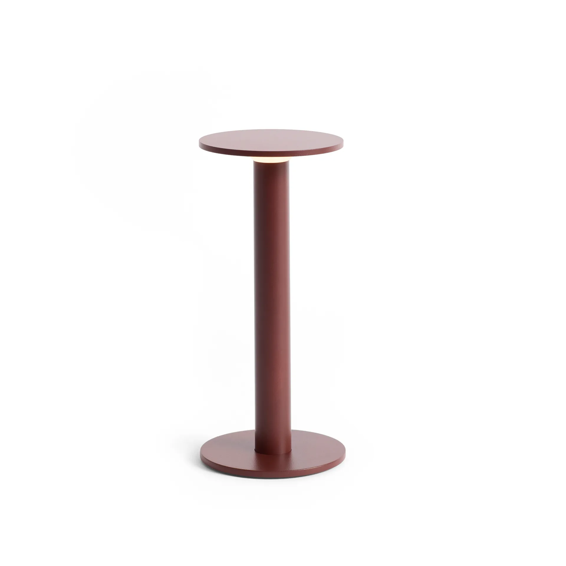 Host portable lamp, Iron red, 22 cm HAY