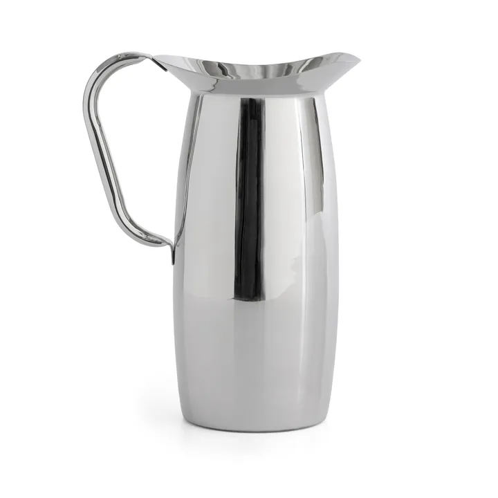 Indian Steel Pitcher pot - Tall 0.9 L - HAY