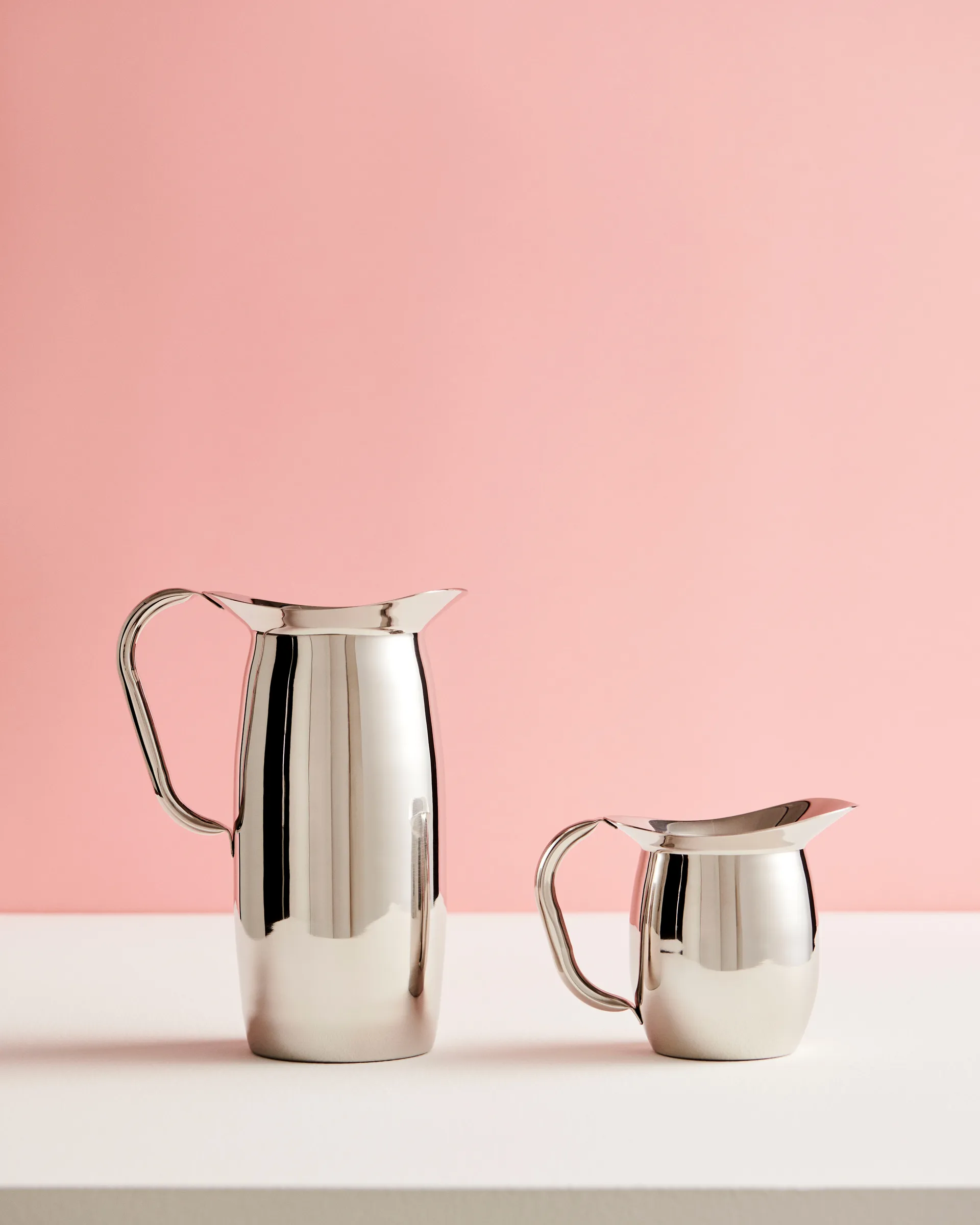 Indian Steel Pitcher pot, Tall 0.9 L HAY