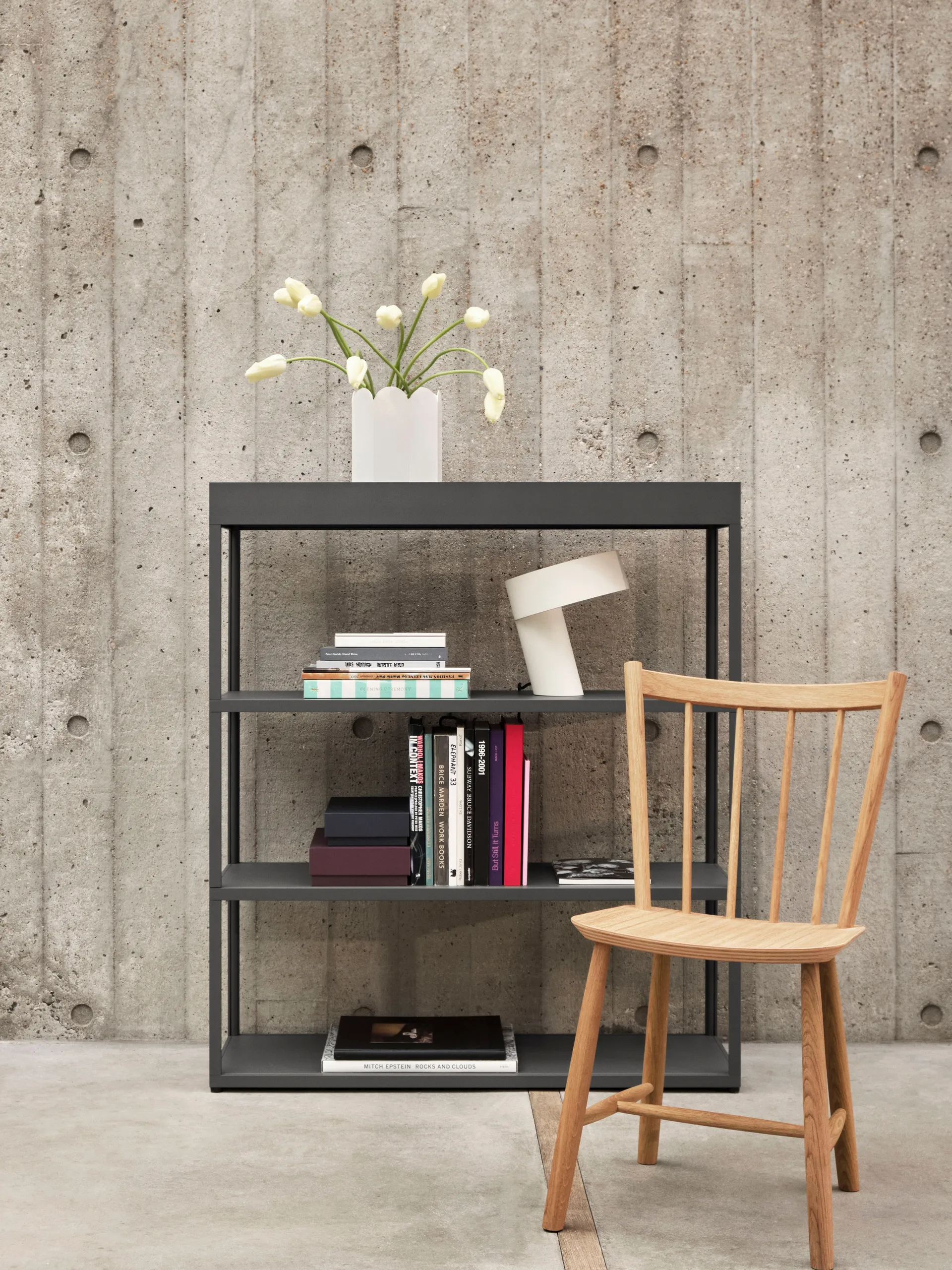 J41 chair, Sage lacquered beech HAY