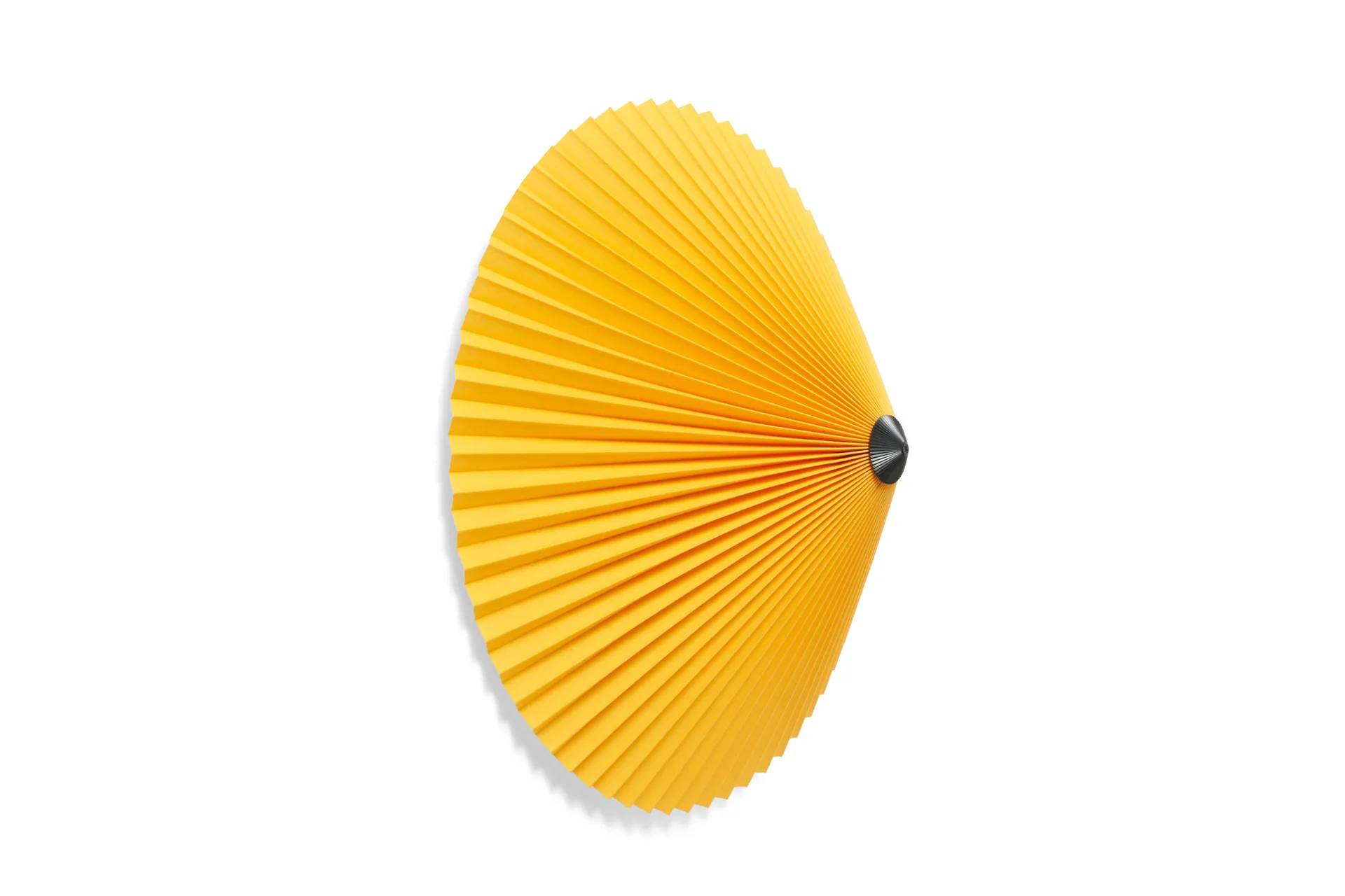 Matin flush mount ceiling lamp Ø50 cm, Yellow shade HAY