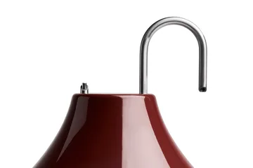 Mousqueton portable table lamp - Iron red - HAY