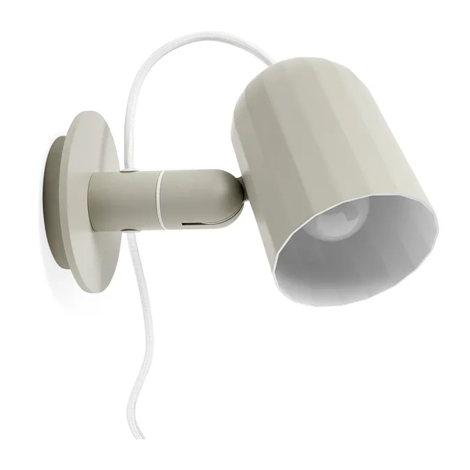 Noc wall wall lamp, Off white HAY