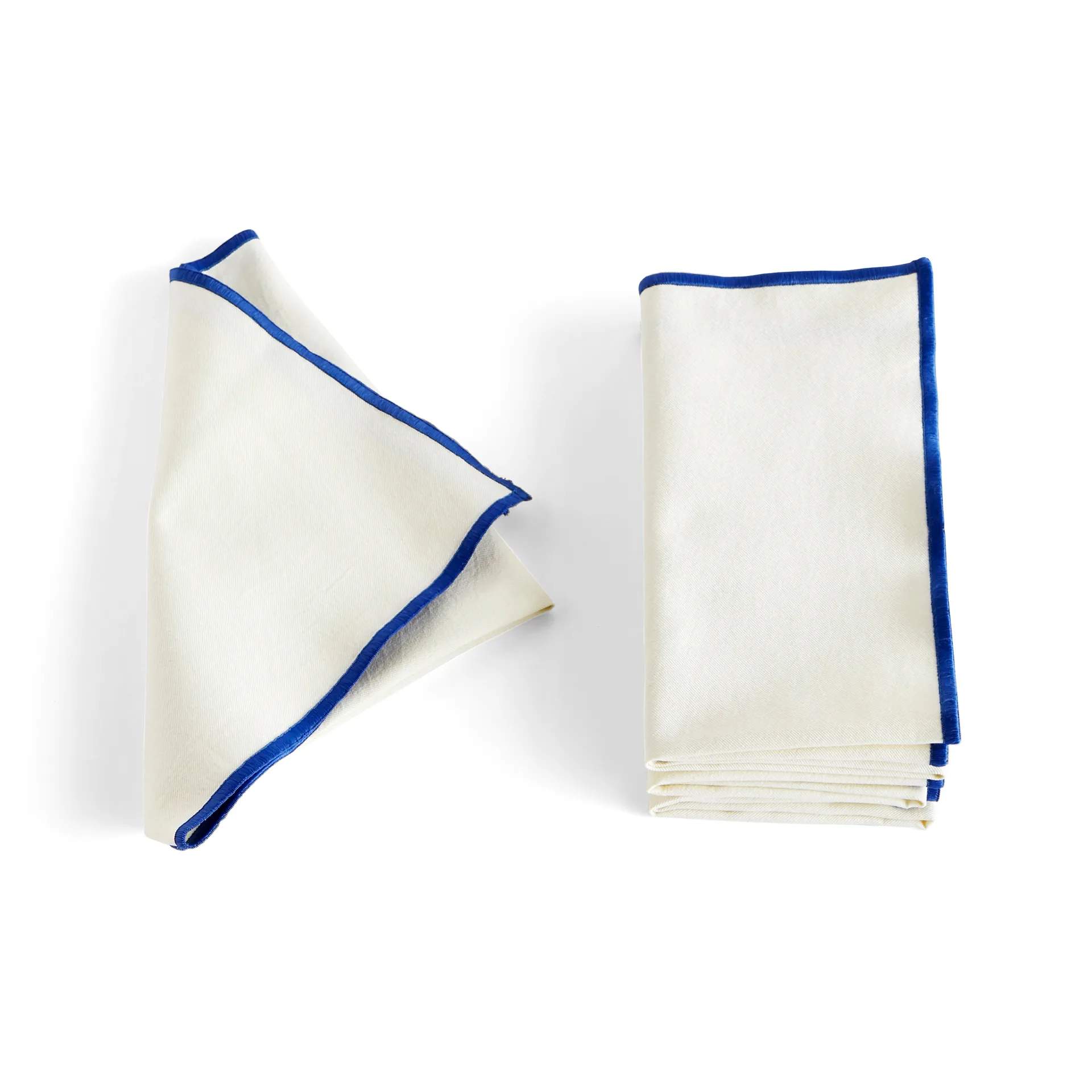 Outline fabric napkin 4-pack, Cream HAY
