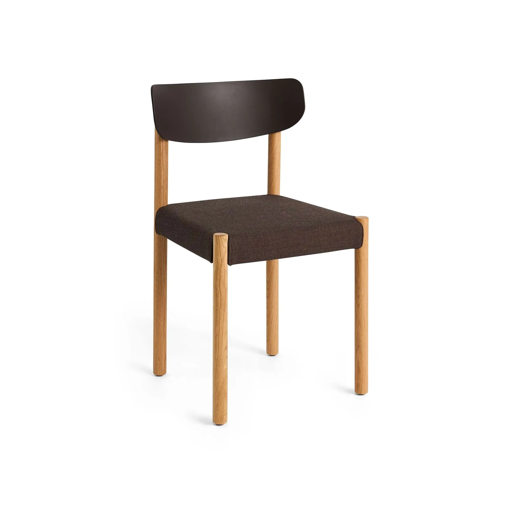 Pack Chair 11 chair, Oiled oak-graphite brown-Remix 356 HAY
