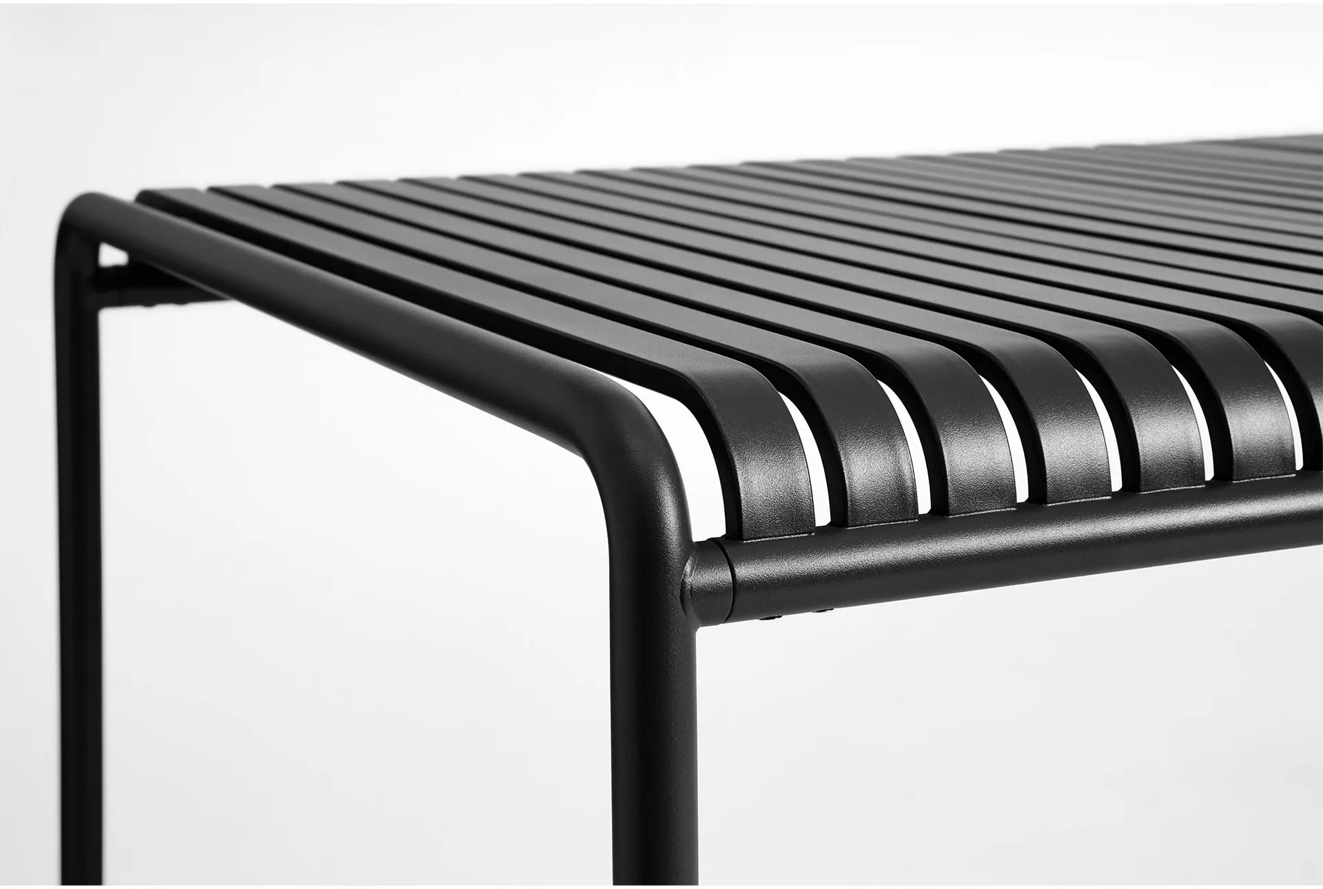 Palissade dining table 220x90 cm, Anthracite HAY