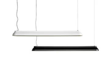 PC Linear pendant lamp - Cream white - HAY