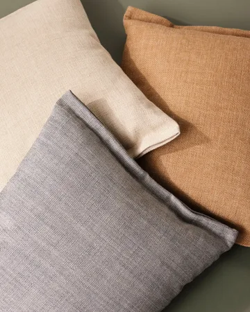Plica structure cushion 55x60 cm - Camel - HAY