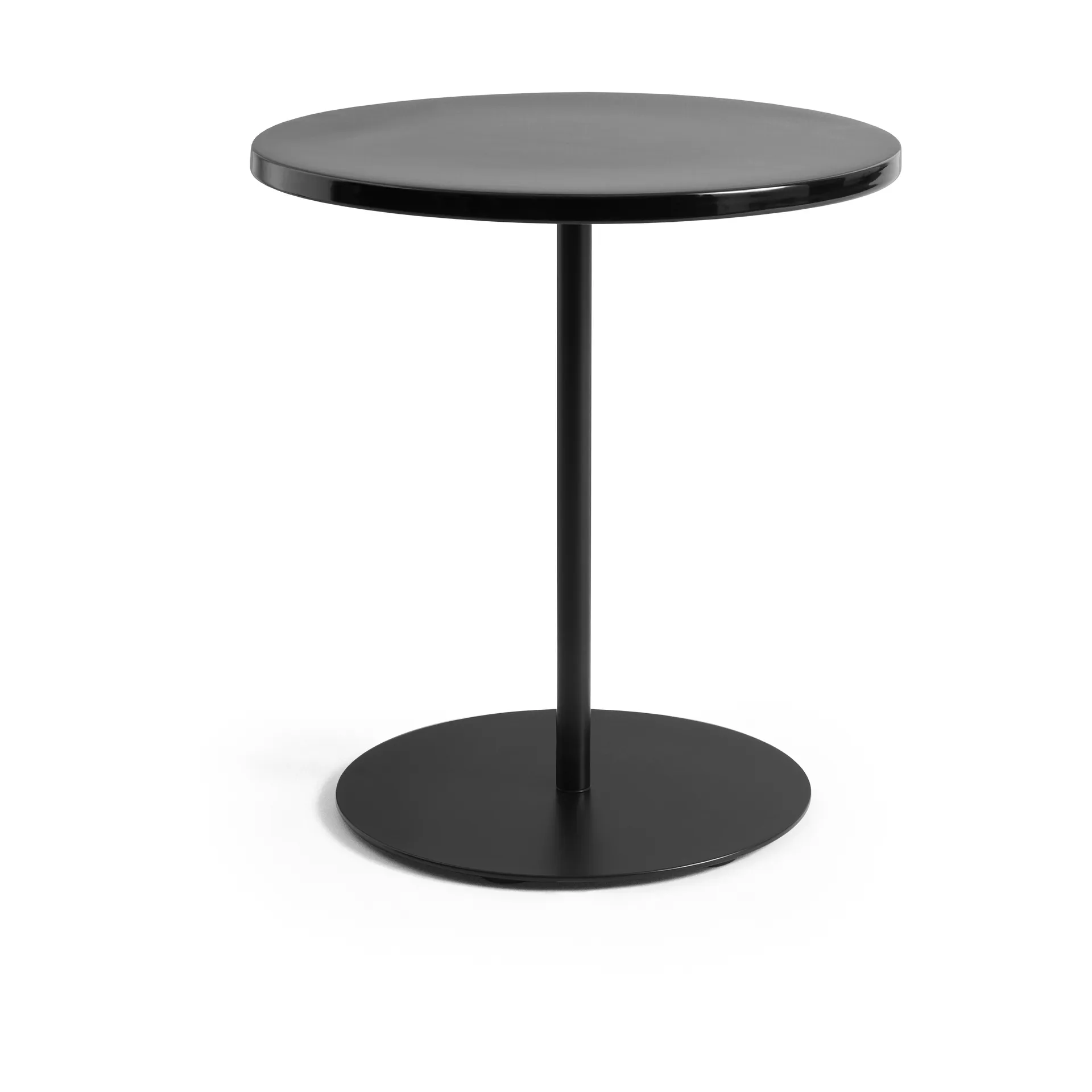 Pyro coffee table Ø45 cm, Black-black HAY